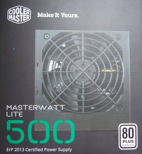 Игровое железо - Обзор блока питания Cooler Master MasterWatt Lite 230V 500W